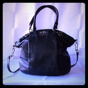 Madison Coach Bag. Lindsey Leather.  New, no tags