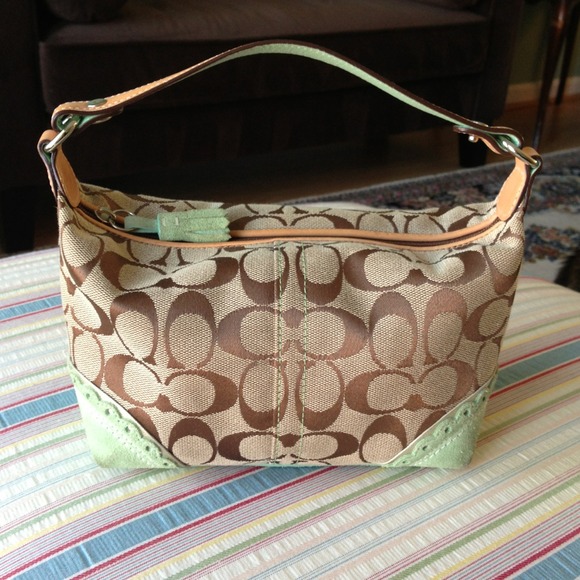 Little Coach bag-spring color