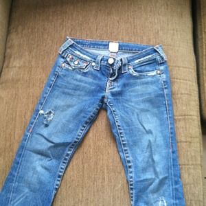 True Religion ripped style