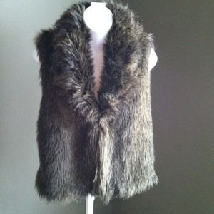 🎉💗🎉Host Pick!! Faux Fur Vest. Brown. Size small