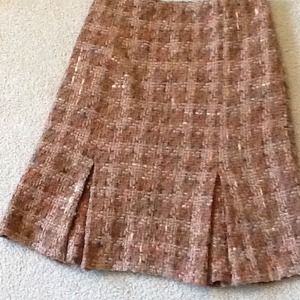 Anthropologie knobby wool skirt