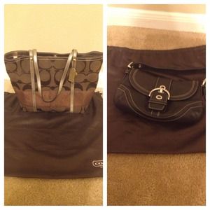 BUNDLE! Two authentic coach bags