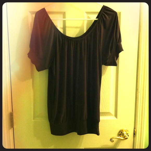 The Limited- Dark brown top - Picture 1 of 4