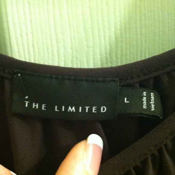 The Limited- Dark brown top - Picture 4 of 4