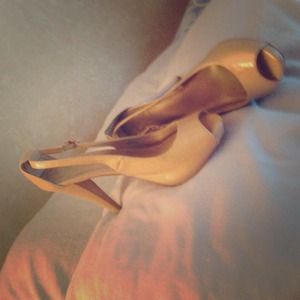 Fergalicious Nude Heels