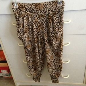❌BUNDLED❌Cheetah Print Harem Pant