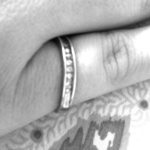 ⛔Reserved! 14k Wedding Band