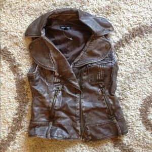 Leather Vest