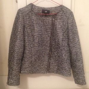 H&M fo tweet biker jacket