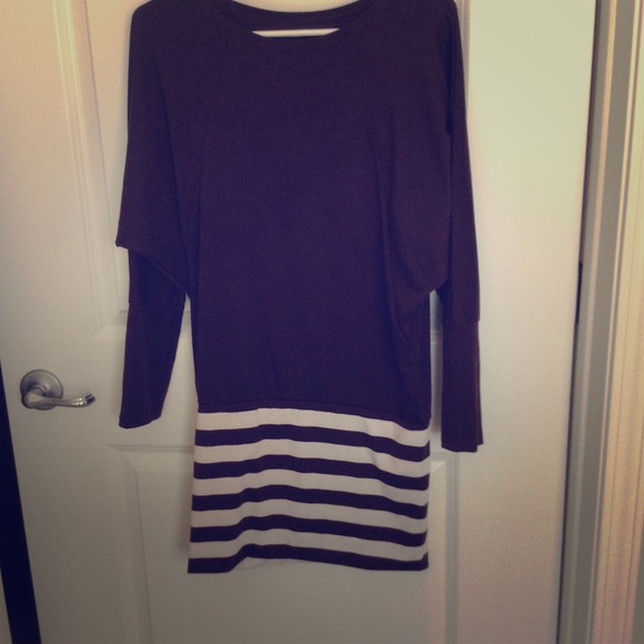 Dollman sleeve dress