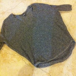 Express grey sweater