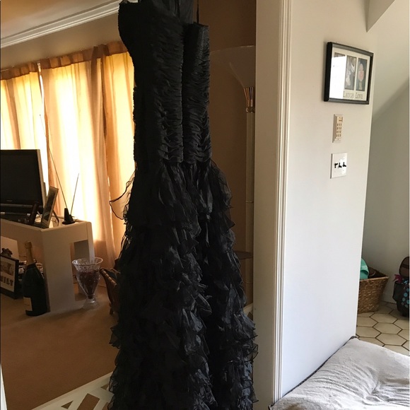 NWT BLACK Jovani FORMAL Dress - Picture 6 of 7