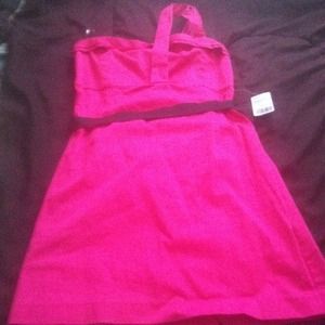 One Shoulder strap dress