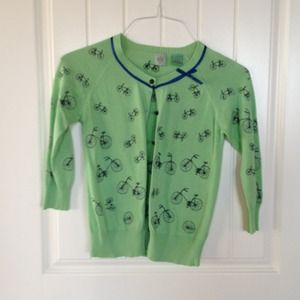 Bicycle cardigan
