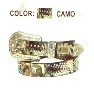 Camo belt Montana West