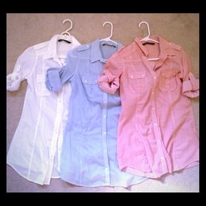 ⚠SOLD OUT⚠ ZARA buttoned down tops