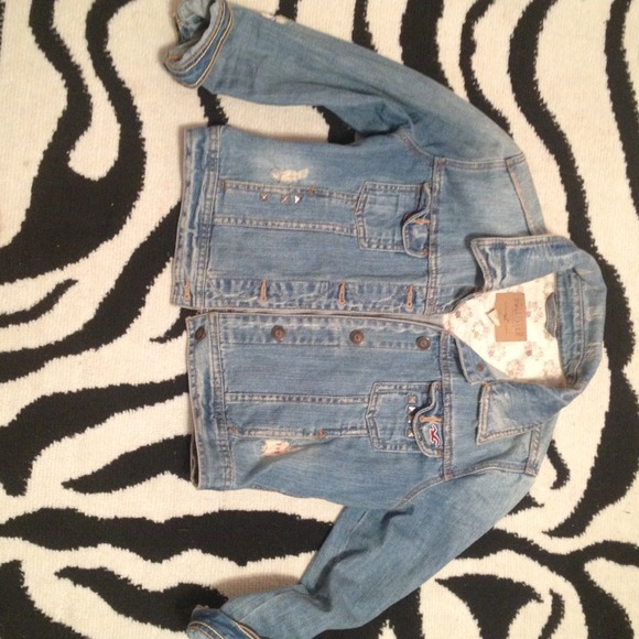 Hollister jean jacket