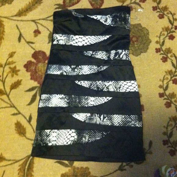 Animal print dress