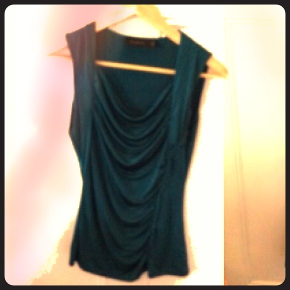 Emerald green top