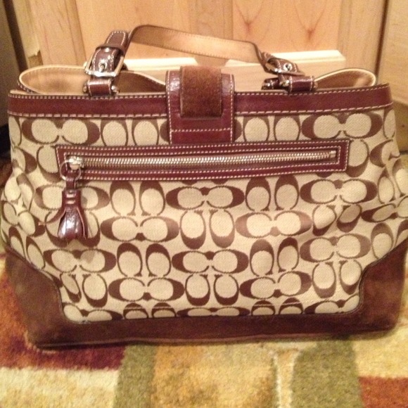 Coach Bags Overnight Bag Brown Tan Poshmark