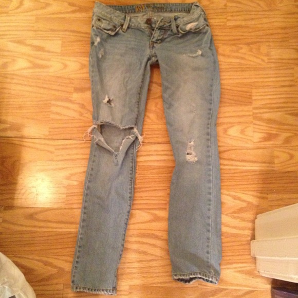 Venice destroyed skinny jeans
