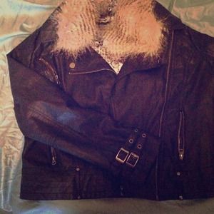 BKE leather jacket.❌SOLD❌