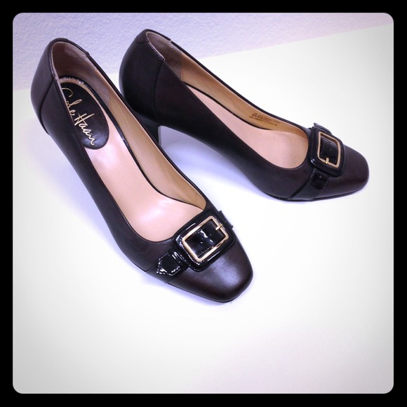Cole Haan brown heel