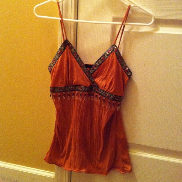 Orange Hippie Shirt