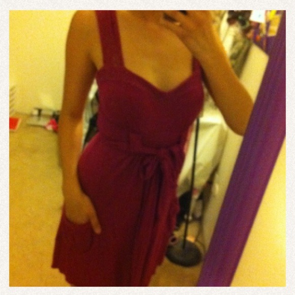 Purple dress