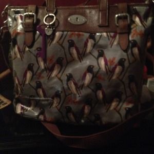 Large fossil tote bag.