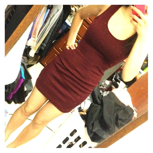 👶March For Babies! ❌SOLD! Dark red dress.