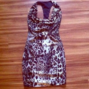 Size S leopard print dress