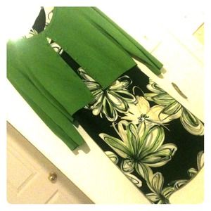 Brand New Dress & Cardigan Combo