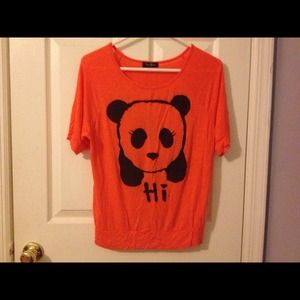 Super cute hi bye box shirt!