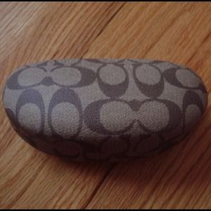 Coach Glasses Case + Cleaning Cloth