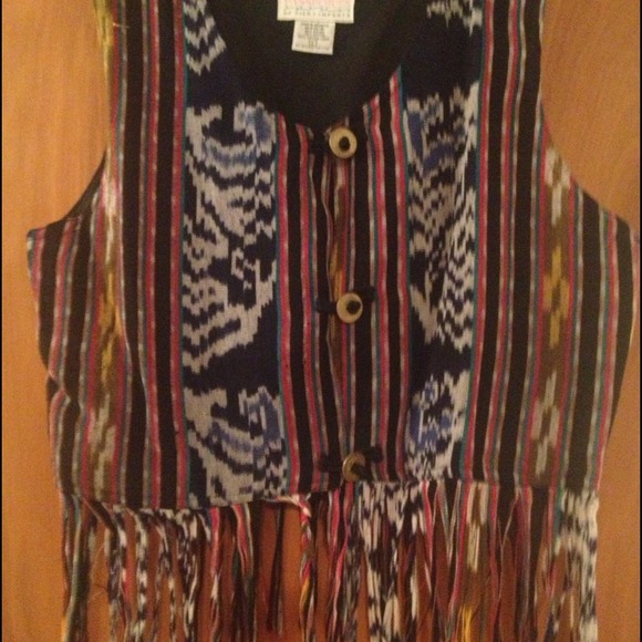 Hippy styled vest
