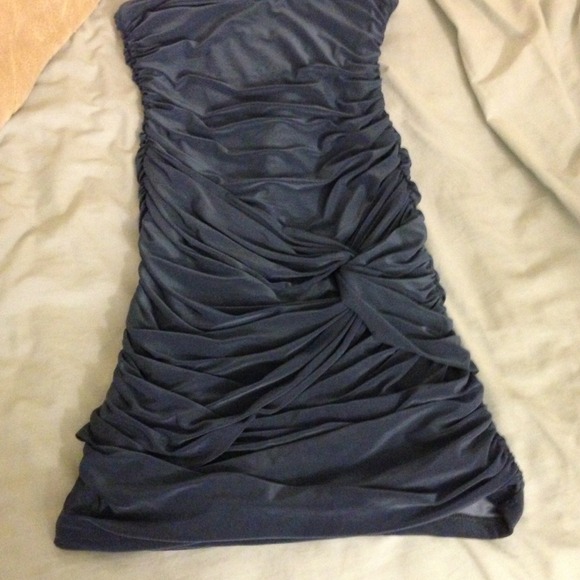 Forever 21 Blue strapless club or party dress!!! - Picture 1 of 4