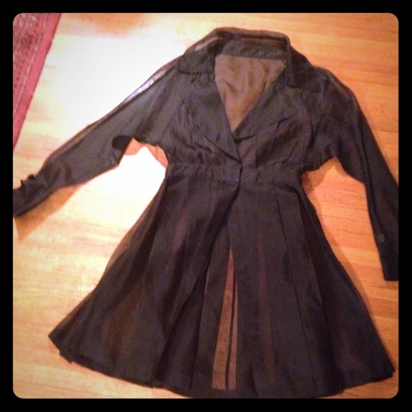 Sheer dressy cover up