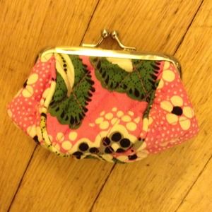 Very cute pink Vera Bradley coin purse!!!