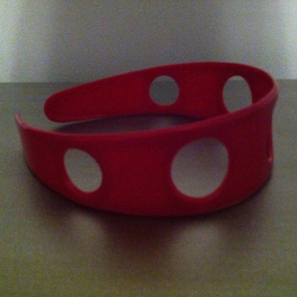 Red Headband - Picture 2 of 2