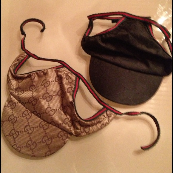 Gucci pooch visors