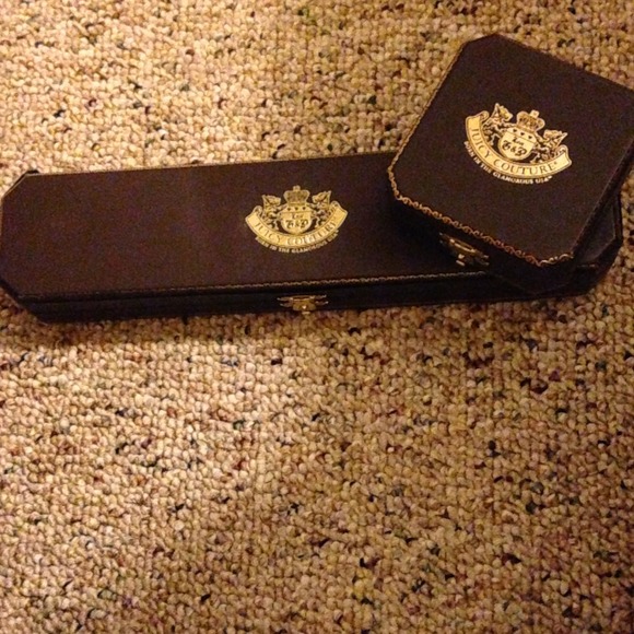 Authentic juicy couture empty boxes