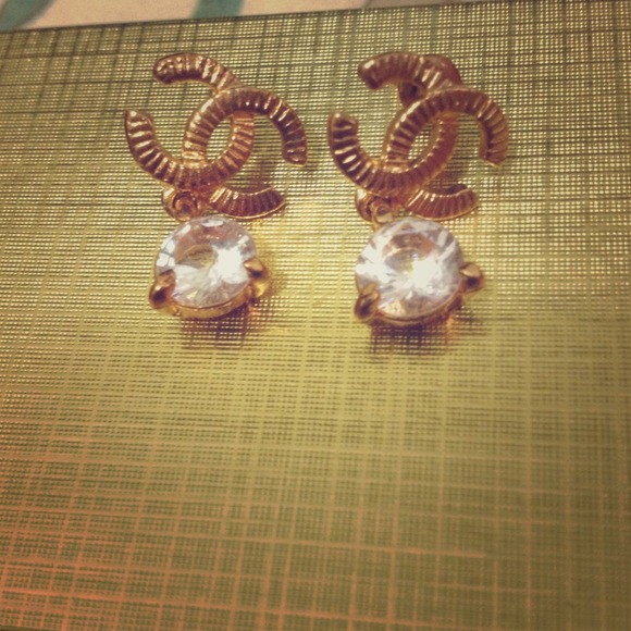 Chanel "inspired" earrings.