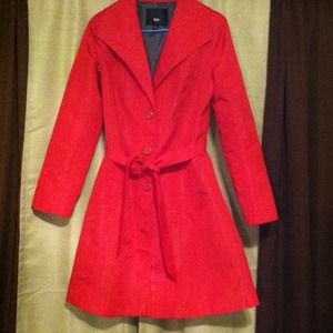 🚨ON HOLD!!!Stunning red dress coat
