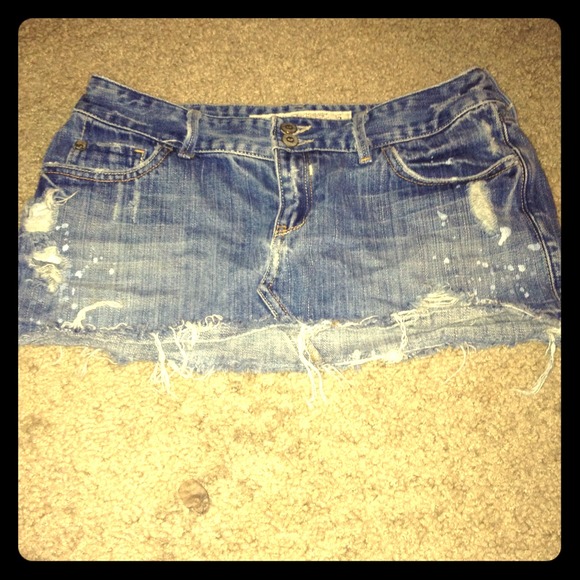 Hollister mini skirt