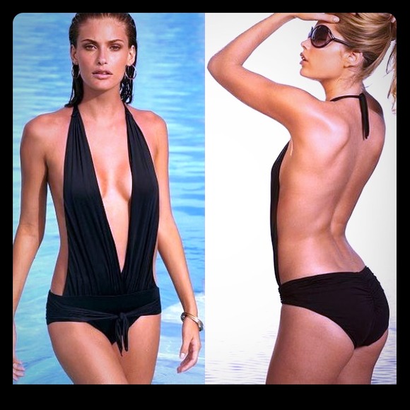 Black monokini sz. M. Brand new