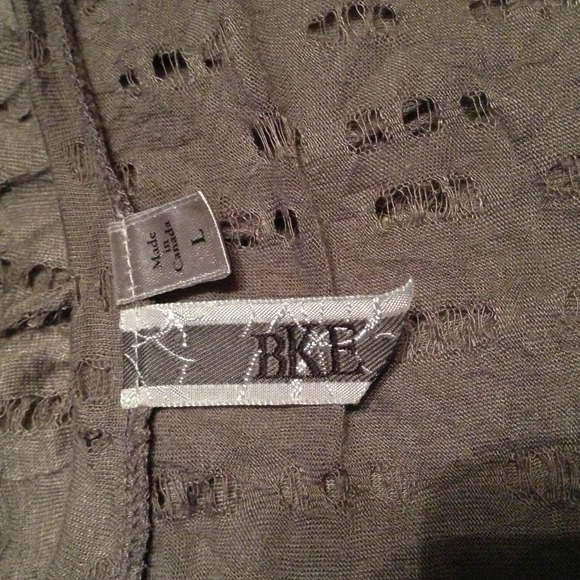 💥✨SOLD💥✨BKE burnout, gray top - Picture 2 of 2
