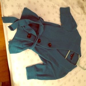 Sold!!!!!! Banana republic teal cardigan