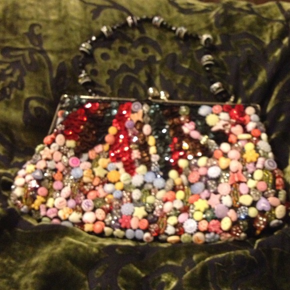 Fun Beaded Clutch