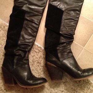 Lucky brand leather boots